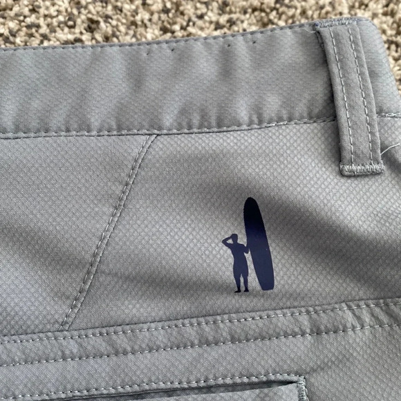 Johnnie-O Prep-Formance Shorts in Grey - Picture 4 of 6